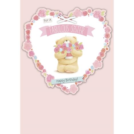 Fabulous Sister Birthday Forever Friends Card